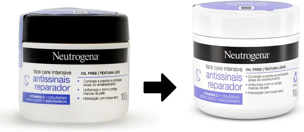 Neutrogena Face Care Intensive Antissinais Reparador 100g