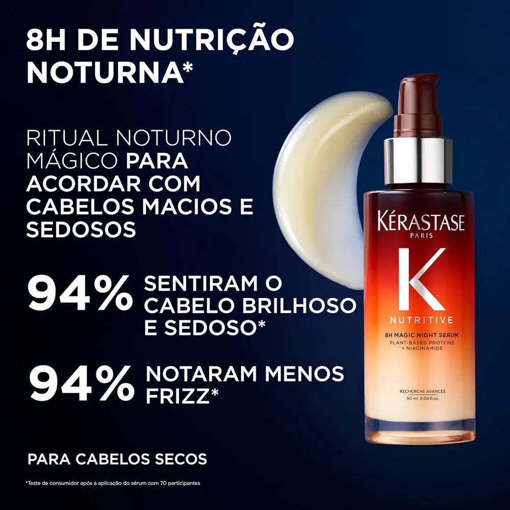 Kérastase Nutritive 8H Magic Night Sérum Capilar Noturno 90ml