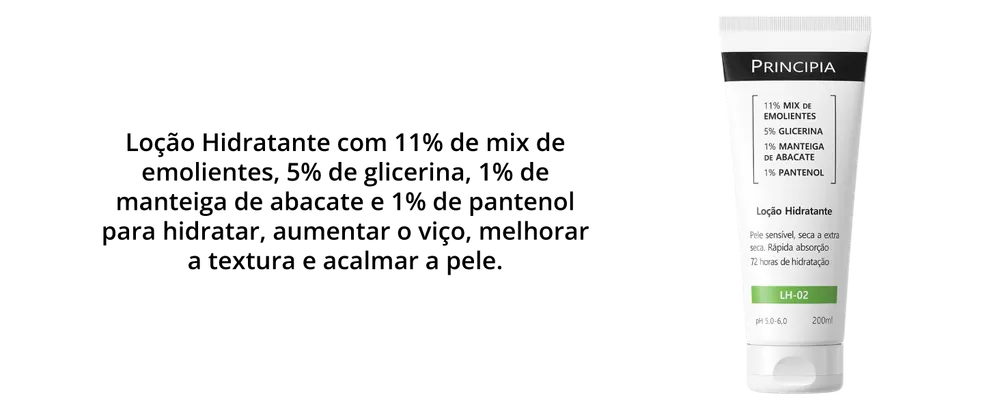 Ativos da loção LH-02