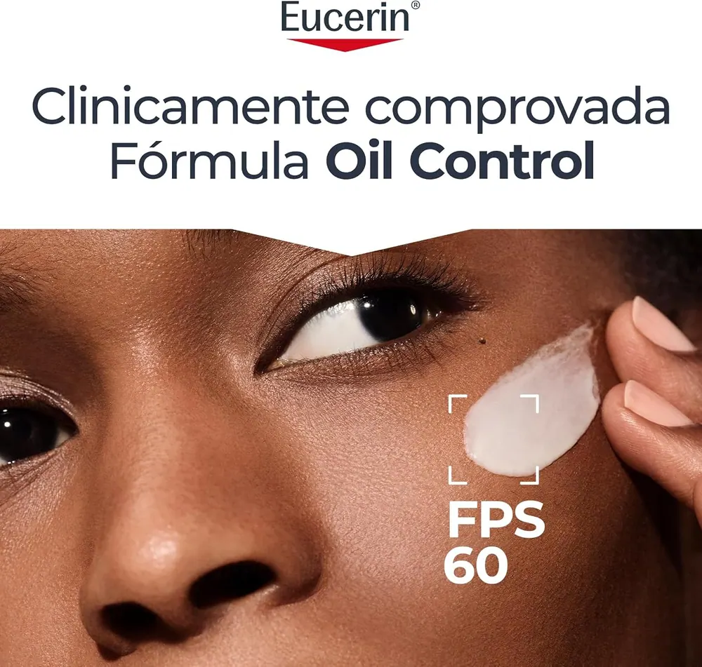 Eucerin Protetor Solar Facial Oil Control FPS 60 50ml