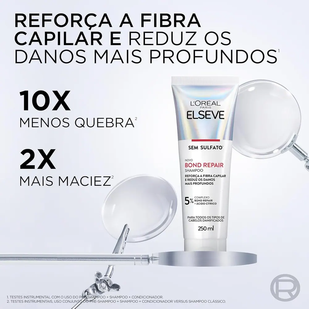 L'Oréal Paris Elseve Bond Repair Shampoo Reparação Molecular 250ml