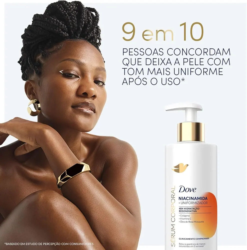 Dove Dermo Renovador Sérum Hidratante Corporal com Niacinamida 380ml