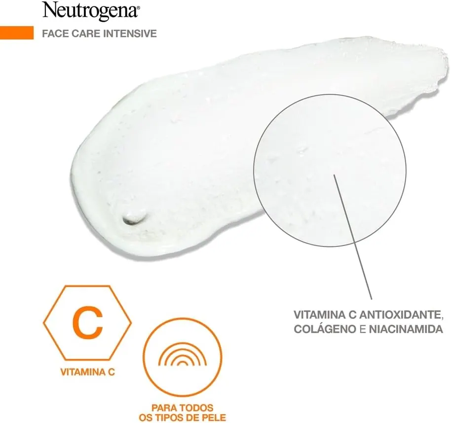 Neutrogena Face Care Intensive Creme Facial Antissinais FPS 22 100g