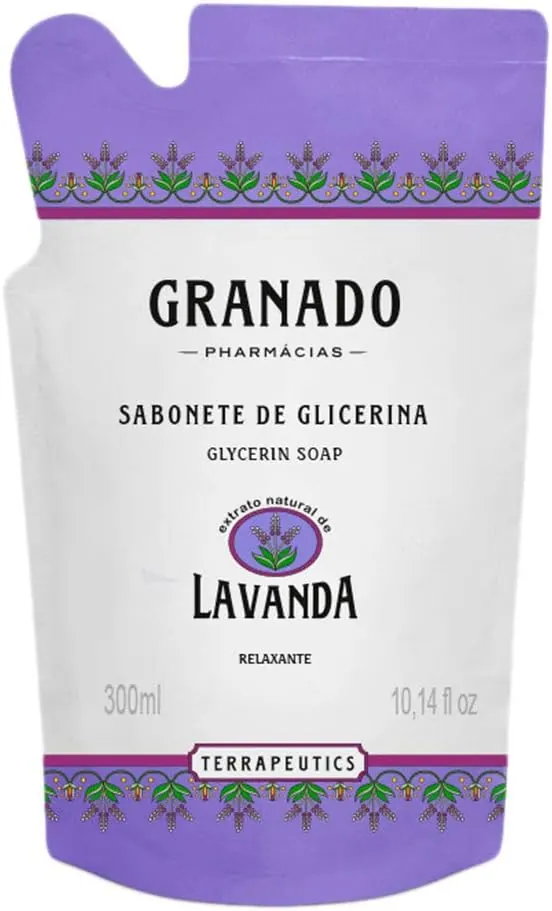 Granado Sabonete Líquido Terrapeutics Lavanda - Refil 300ml