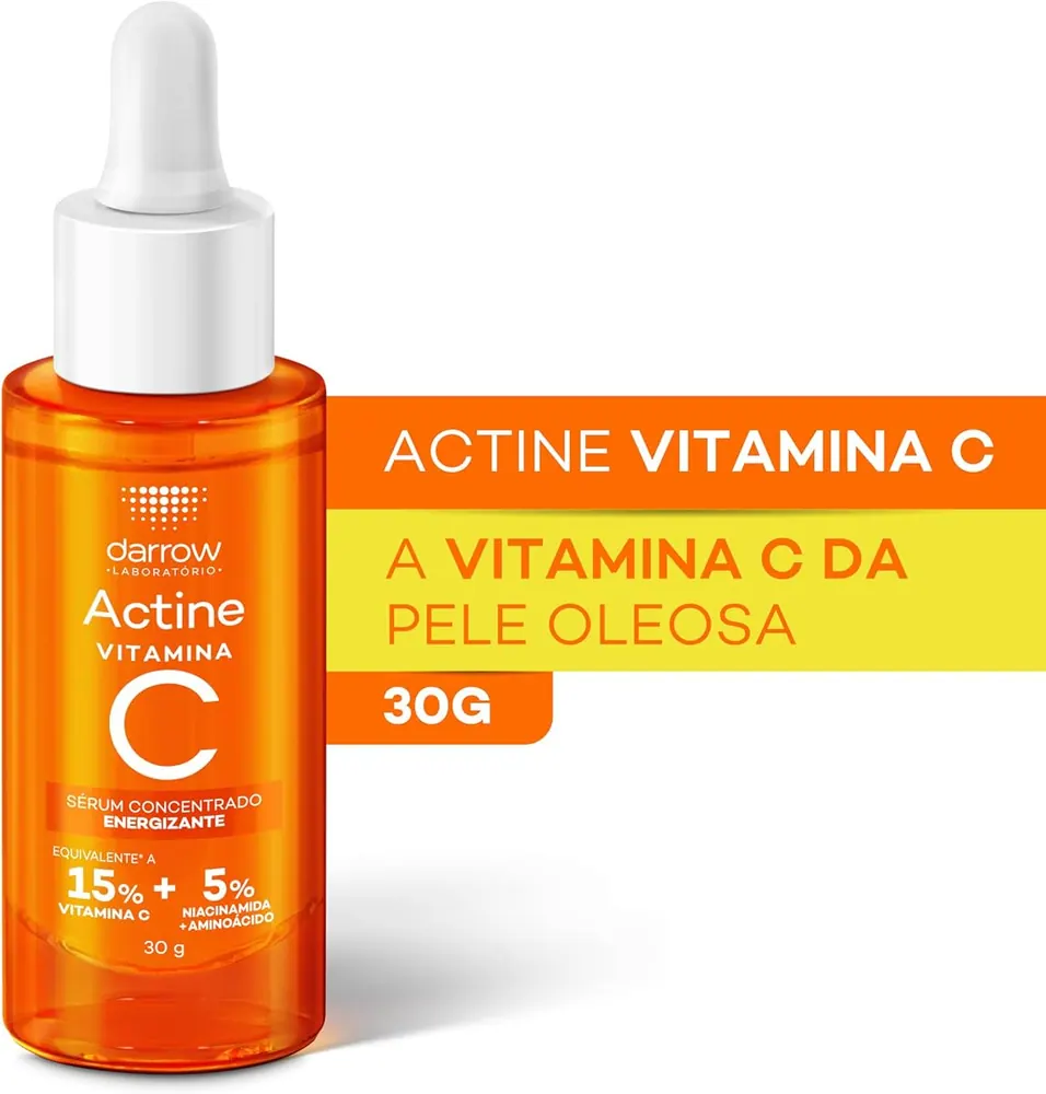 Darrow Actine Sérum Vitamina C 15% com Niacinamida 30ml