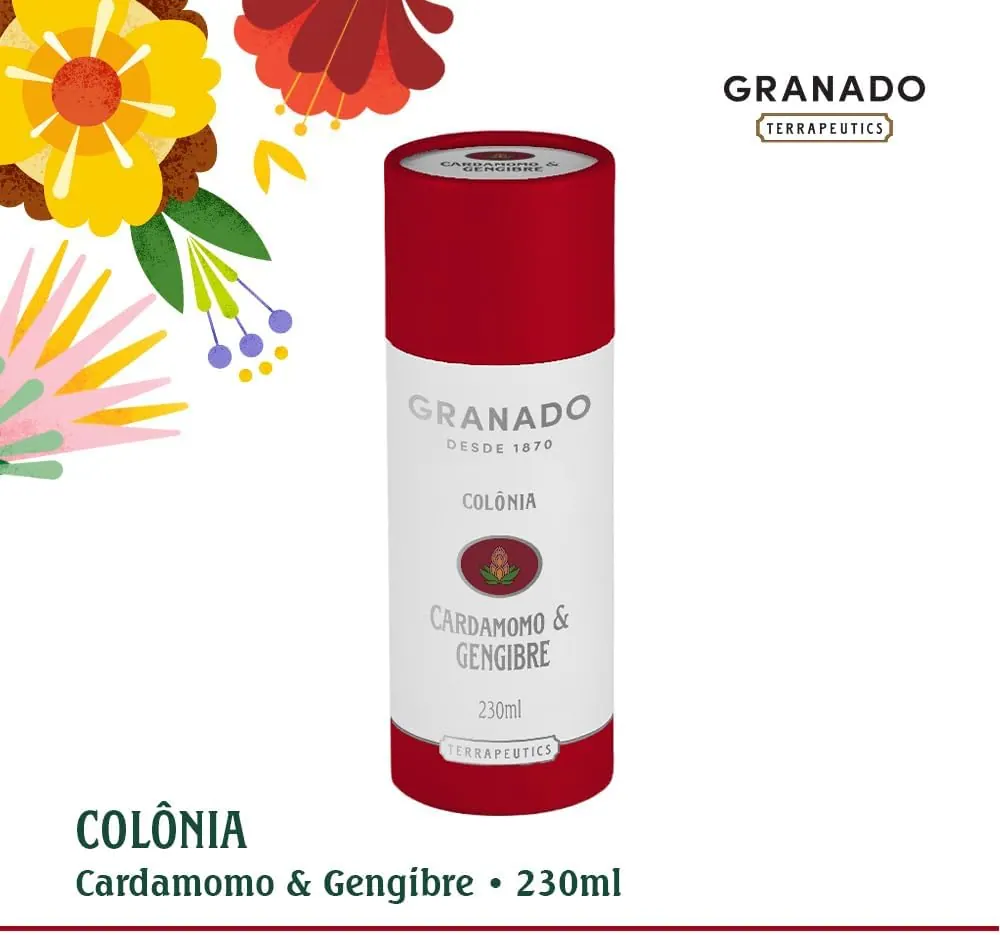 Granado Terrapeutics Colônia Cardamomo e Gengibre 230ml