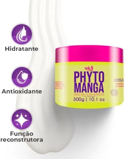 Widi Care Phytomanga CC Cream Máscara Ultra Nutritiva 300g