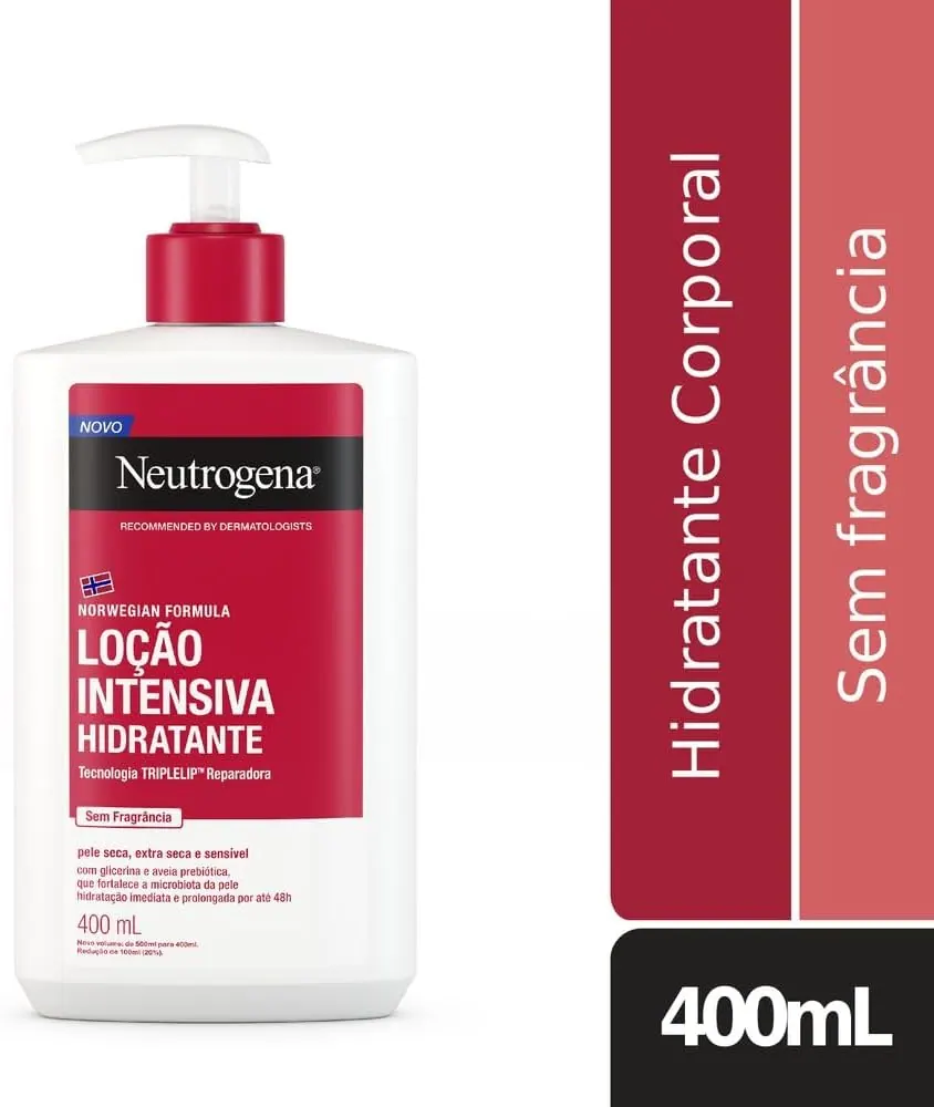 Neutrogena Norwegian Hidratante Corporal Intensivo Sem Perfume 400ml