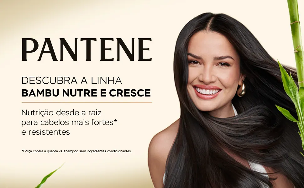 Pantene Bambu Nutre e Cresce