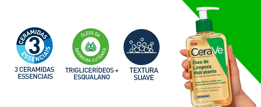 CeraVe Óleo de Limpeza Hidratante para Banho - imagem 5