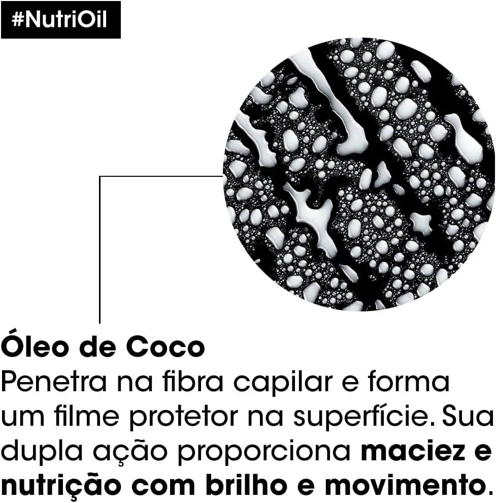 L'Oréal Professionnel NutriOil Shampoo com Óleo de Coco 300ml