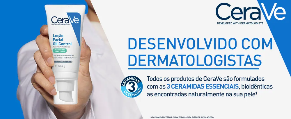 CeraVe Oil Control: ativos e benefícios da fórmula