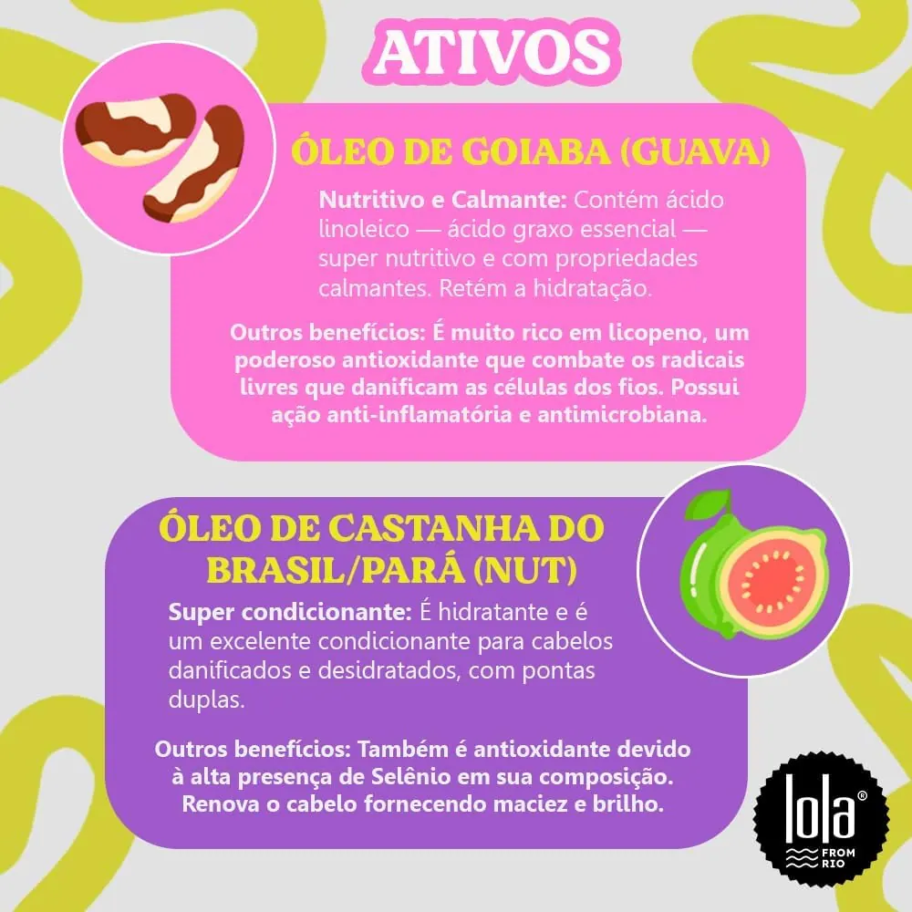 Lola Cosmetics Plot Twist Guava Mousse Modeladora Capilar 150ml