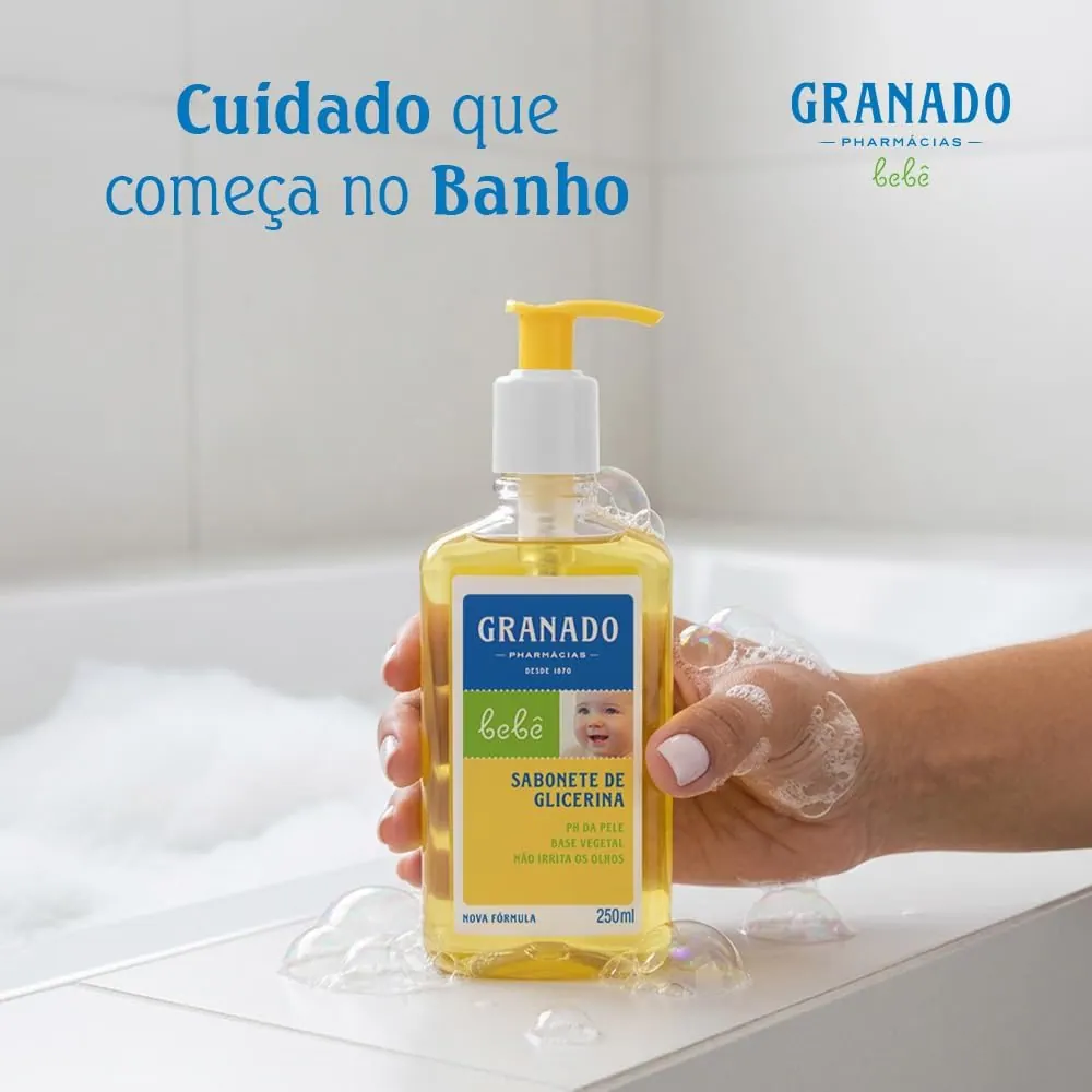 Granado Bebê Sabonete Líquido Glicerinado Tradicional 250ml