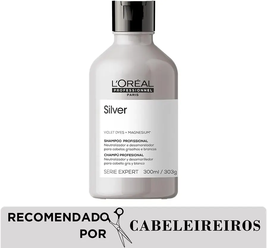 L'Oréal Professionnel Serie Expert Silver Shampoo Matizador 300ml