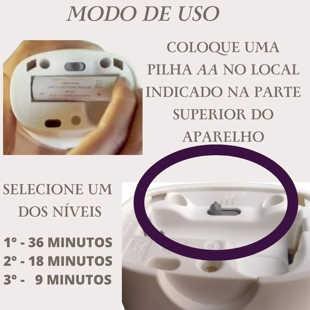 Bom Ar Freshmatic Aromatizador Automático Campos de Lavanda - Aparelho + Refil 250ml