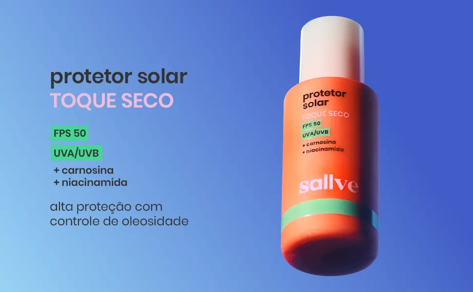 Sallve Protetor Solar Toque Seco FPS 50