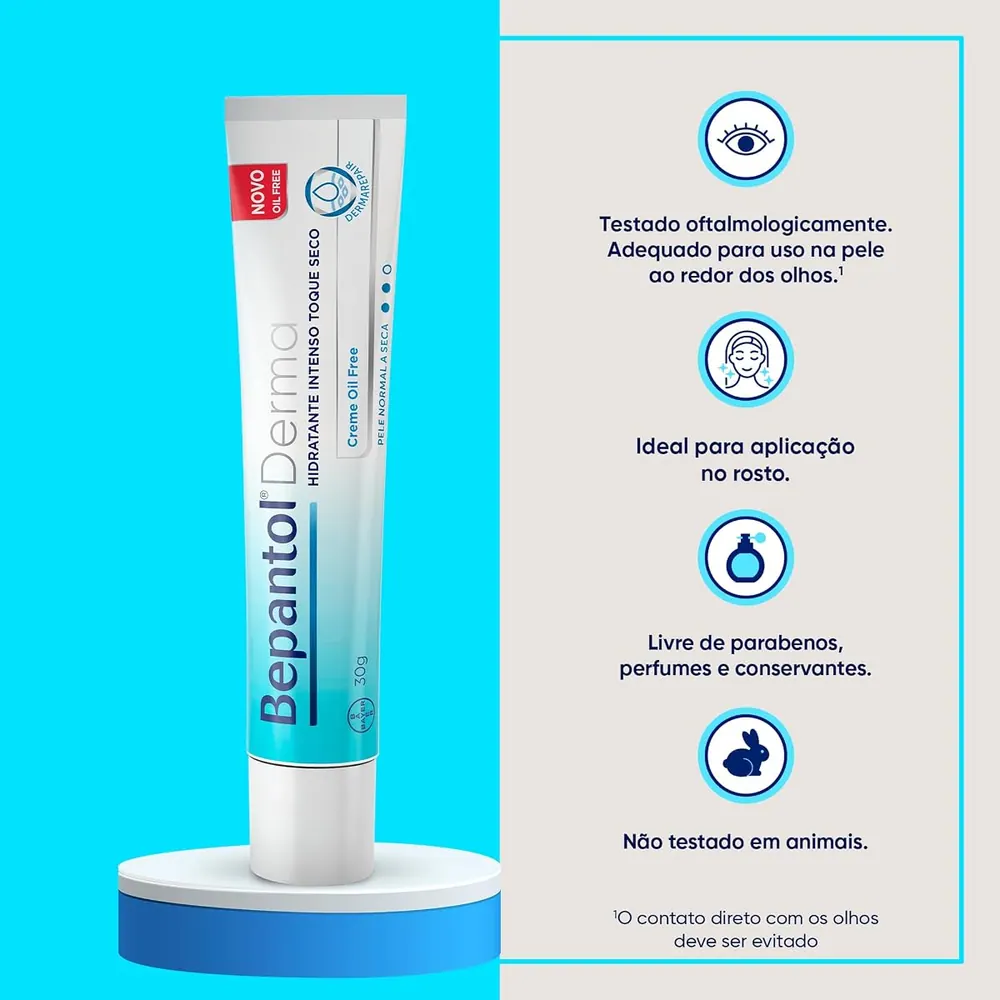 Bepantol Derma Hidratante Facial Toque Seco 30g