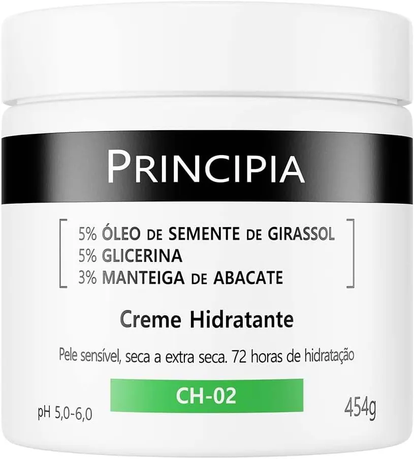 Principia Creme Hidratante Corporal CH-02 454g - Girassol + Manteiga de Abacate
