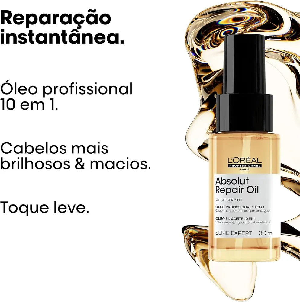 L'Oréal Professionnel Absolut Repair Óleo Capilar 10 em 1 30ml