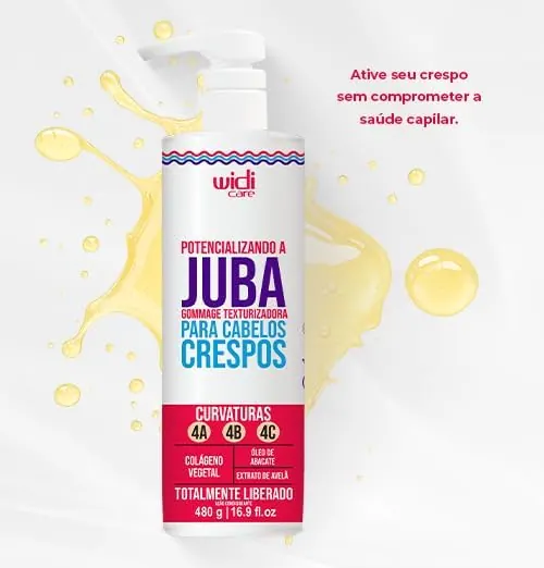 Widi Care Potencializando a Juba Gommage Texturizadora 480g