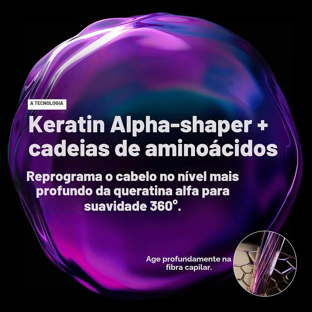 L'Oréal Professionnel Keratin Alpha Sleek Máscara Capilar 250g