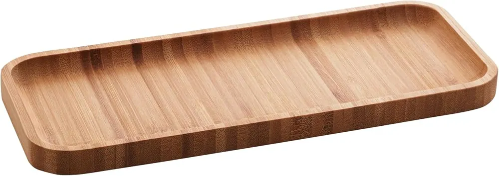 Lyor Bandeja de Bambu Hire Natural 28cm