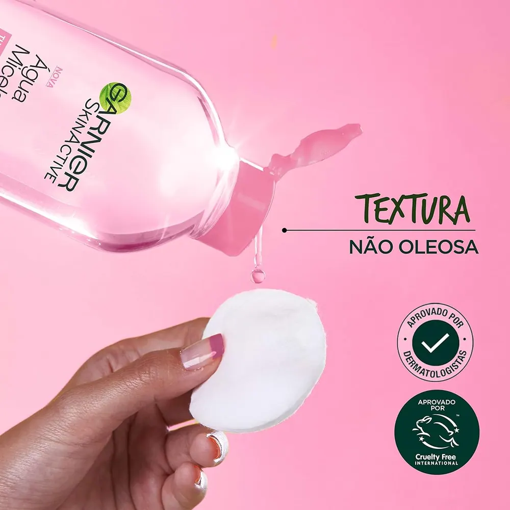 Garnier SkinActive Água Micelar de Limpeza Tudo em 1 400ml