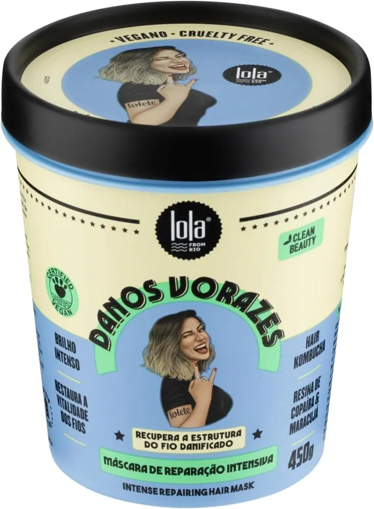 Lola Cosmetics Danos Vorazes Máscara de Tratamento 450g