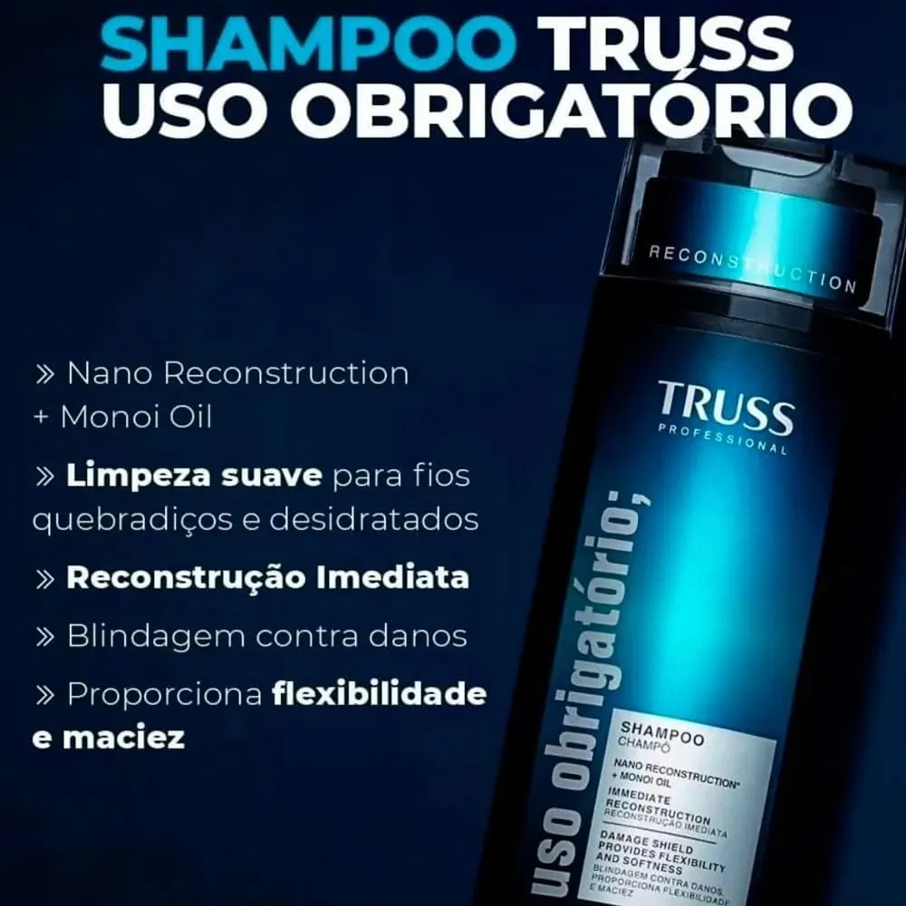 Truss Uso Obrigatório Shampoo 300ml