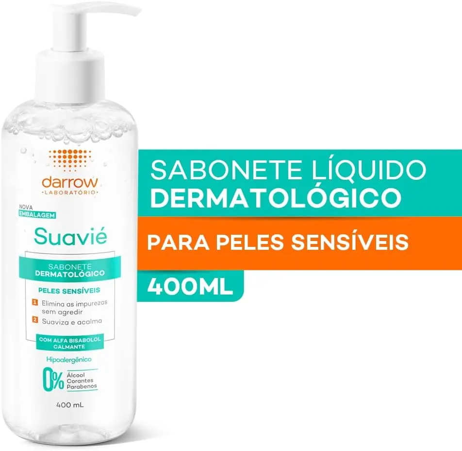 Darrow Suavié Sabonete Líquido Pele Sensível 400ml