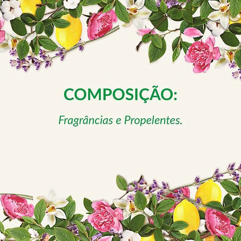 Bom Ar Click Spray Refil Flor de Algodão - Kit 3 Refis
