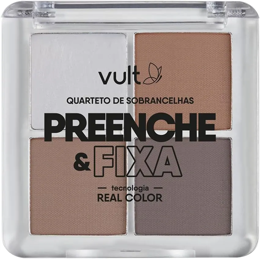 Vult Preenche & Fixa Quarteto de Sombras para Sobrancelhas