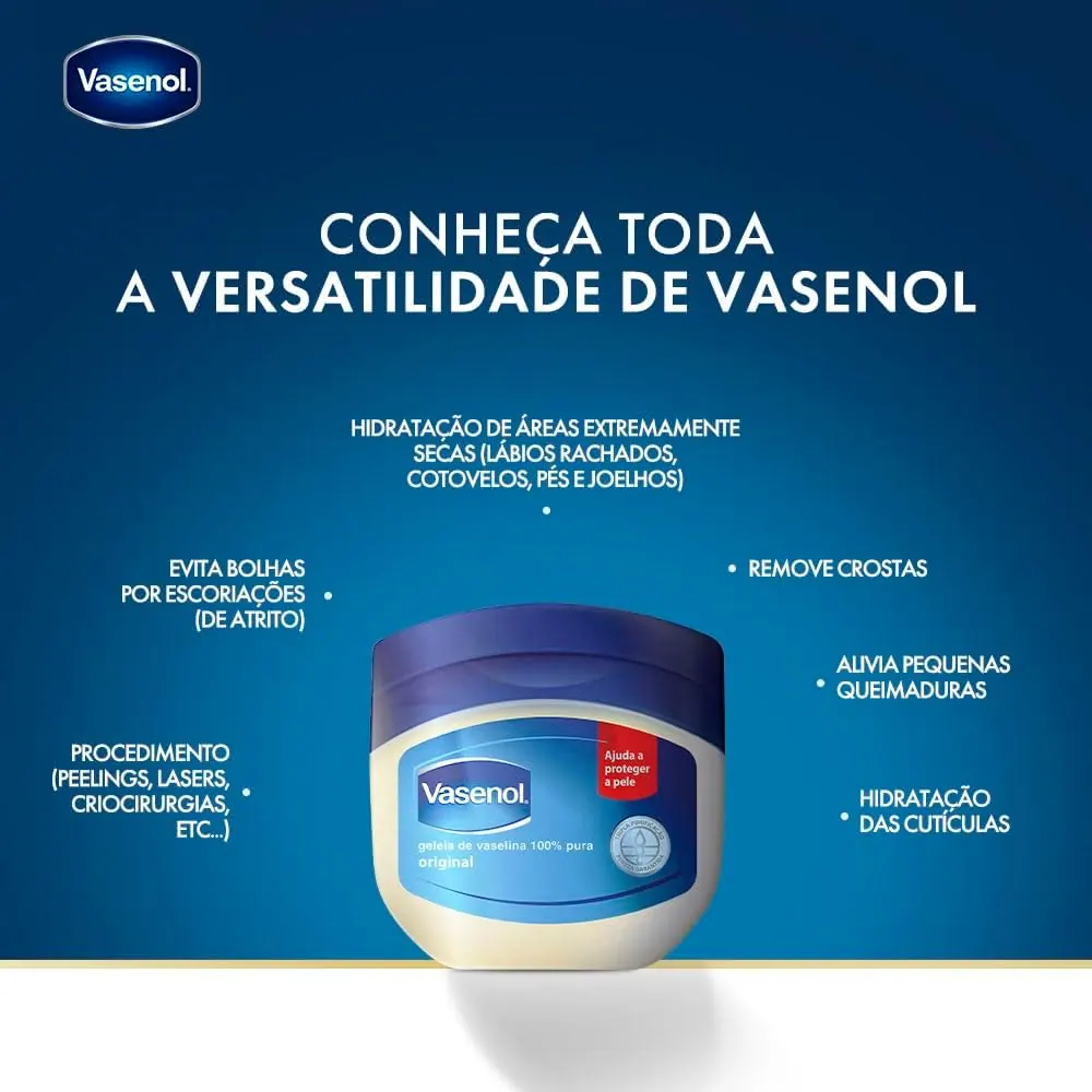 Vasenol Geleia de Vaselina Original 100g