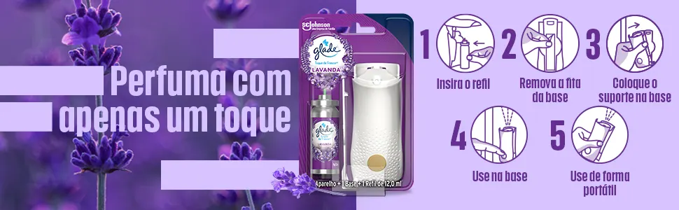 Glade Toque de Frescor Lavanda - imagem 2