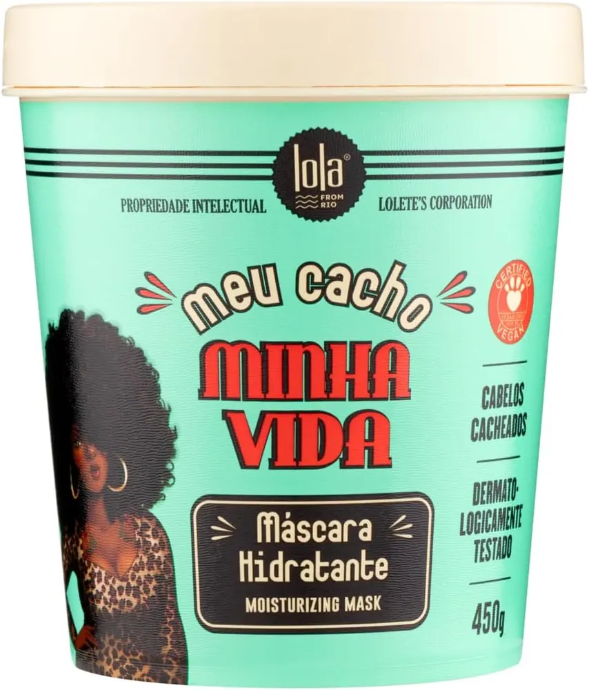 Lola Cosmetics Meu Cacho Minha Vida Máscara de Hidratação 450g