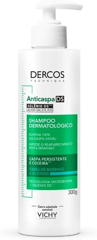 Vichy Dercos Shampoo Anticaspa DS para Cabelos Normais a Oleosos