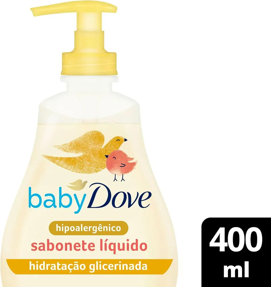 Baby Dove Sabonete Líquido Hidratação Glicerinada 400ml
