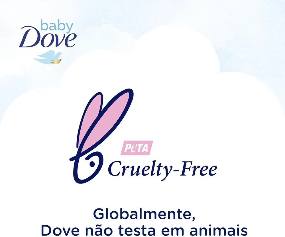 Baby Dove Sabonete Líquido da Cabeça aos Pés Hidratação Enriquecida 400ml