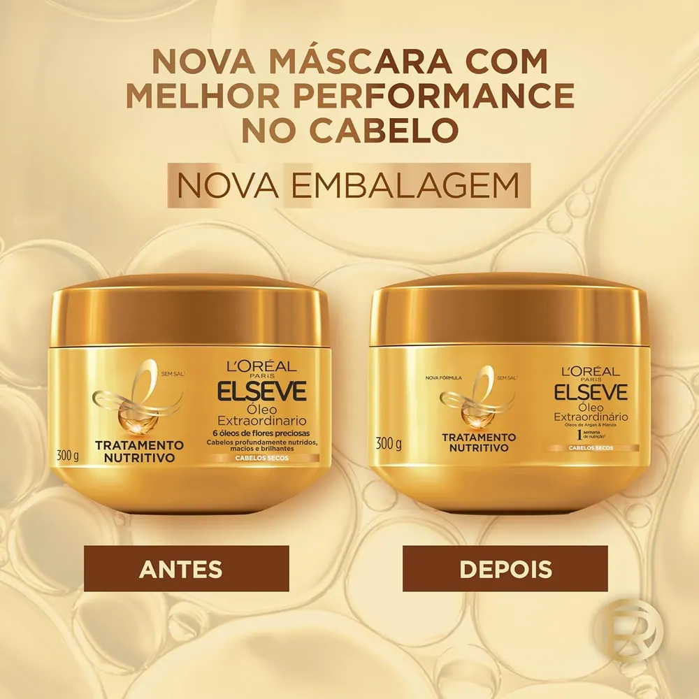 L'Oréal Paris Elseve Óleo Extraordinário Creme de Tratamento Nutrição Intensa 300g