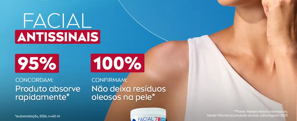 Teste de absorção e de resíduos na pele