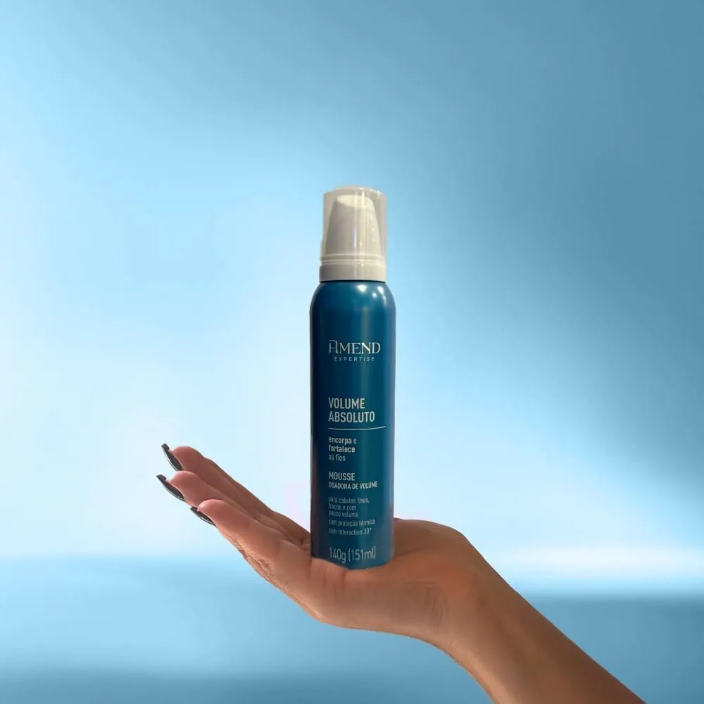 Amend Volume Absoluto Mousse Doadora de Volume 140g