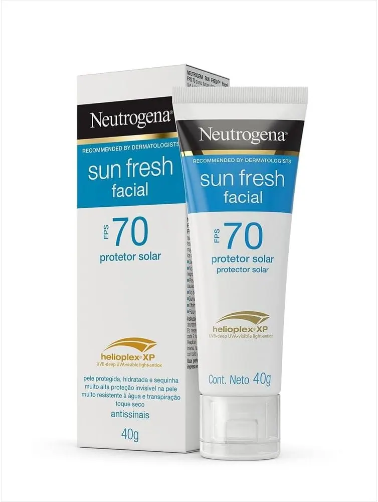 Neutrogena Sun Fresh Protetor Solar Facial FPS 70 40g