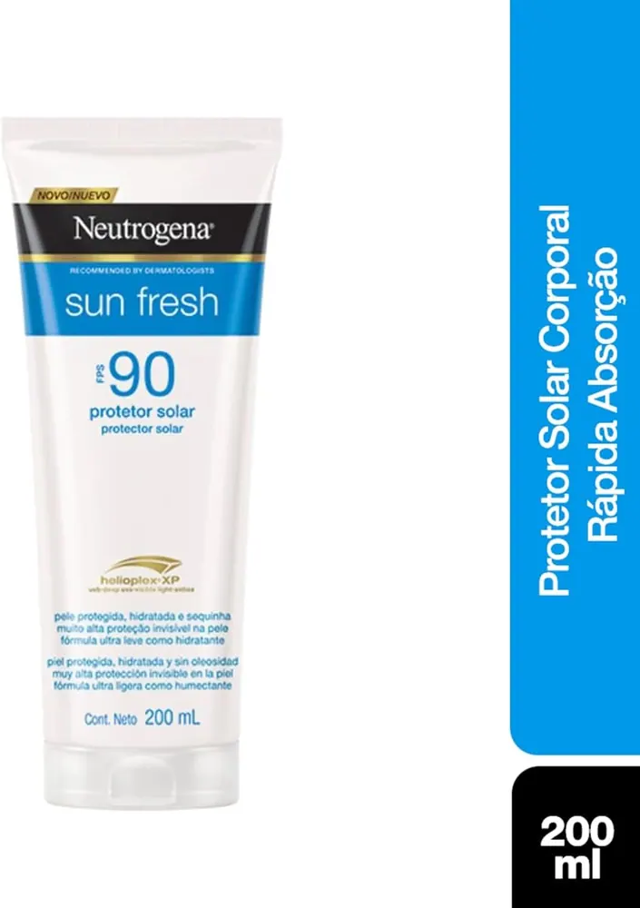 Neutrogena Sun Fresh Protetor Solar Corporal FPS 90 200ml