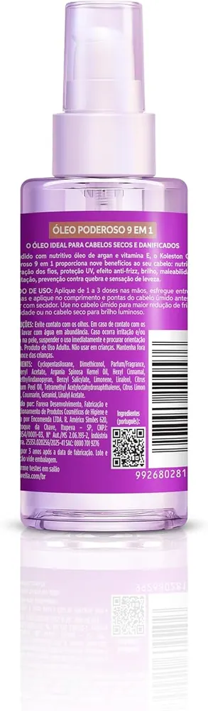 Koleston Óleo Capilar Poderoso 9 em 1 100ml