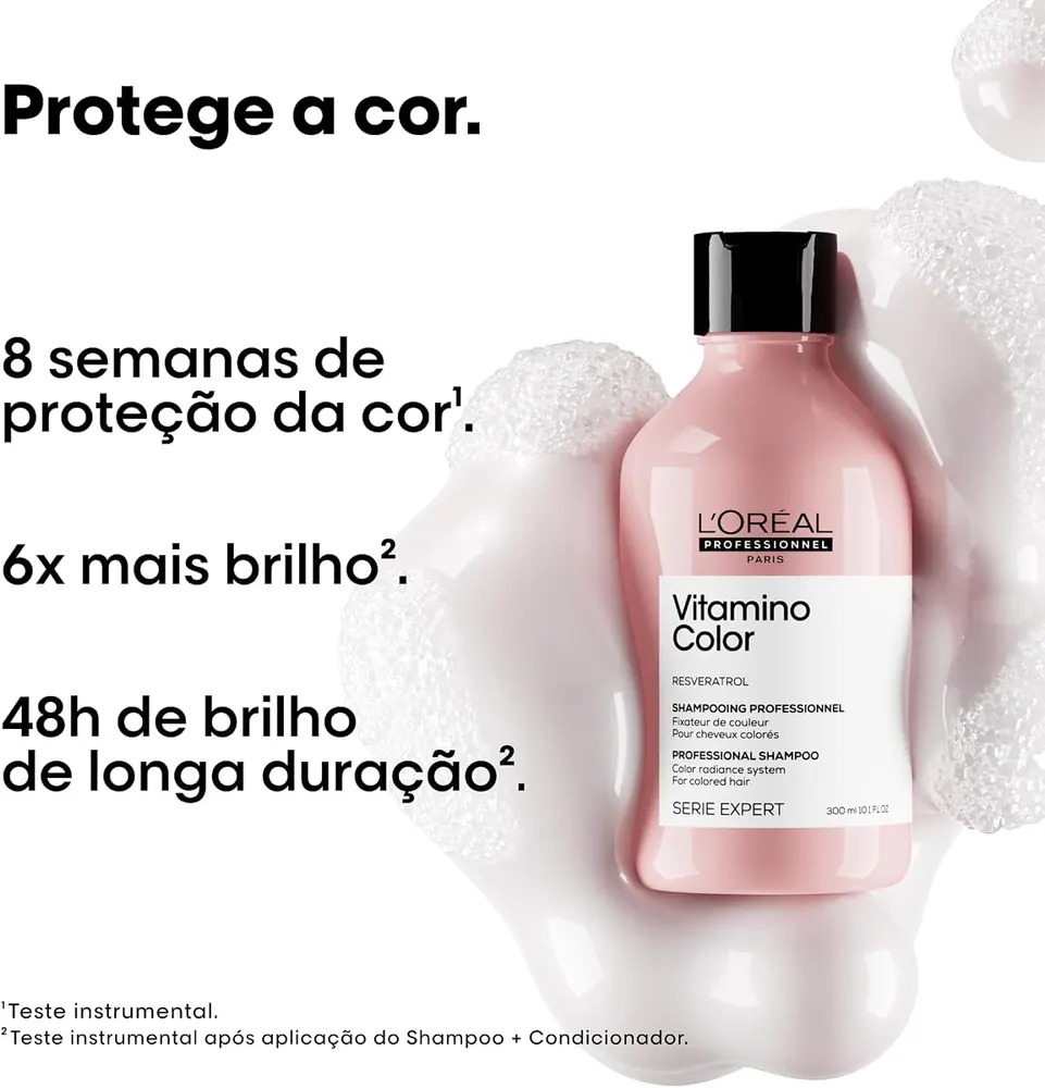 L'Oréal Professionnel Serie Expert Vitamino Color Shampoo - Refil 240ml