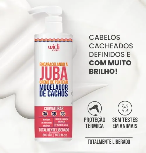 Widi Care Creme de Pentear Encaracolando A Juba 500 ml