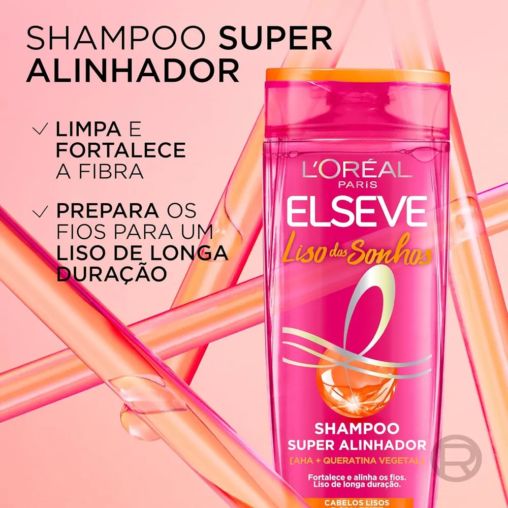 L'Oréal Paris Elseve Liso dos Sonhos Shampoo Super Alinhador 400ml