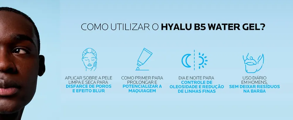 Como aplicar o Hyalu B5 Water Gel