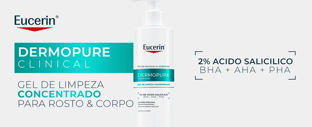 Eucerin Dermopure Clinical Gel de Limpeza Concentrado